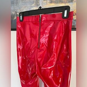 Alice and Olivia MADDOX VEGAN LEATHER LEGGING